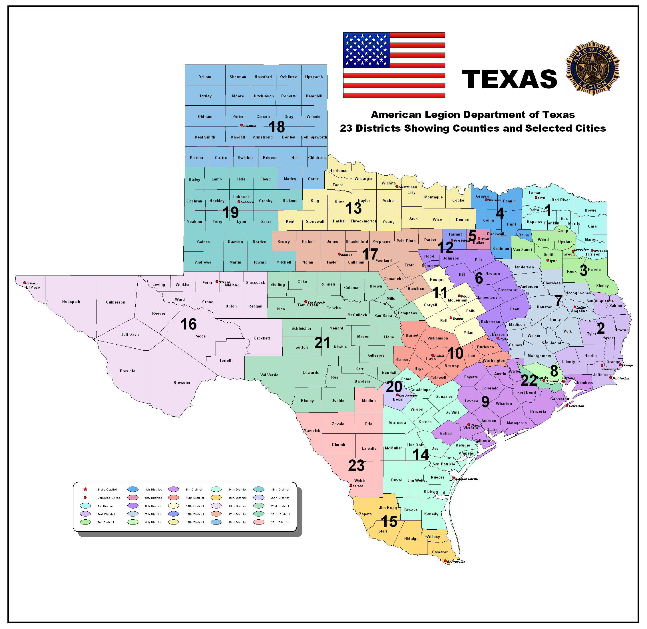 The American Legion Department Of Texas